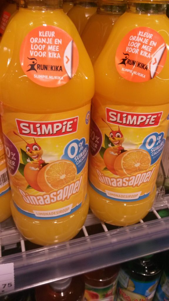 slimpie in de supermarkt