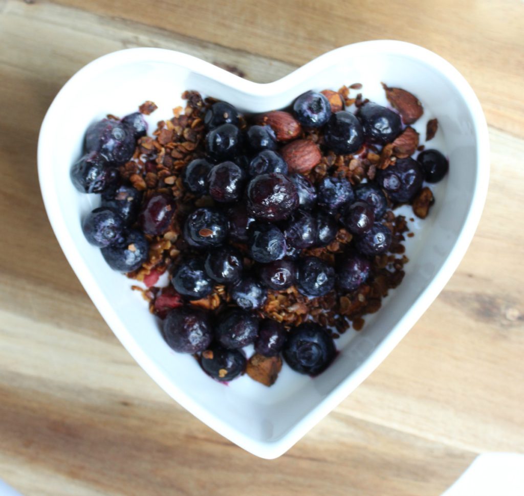 Home made granola - uit de oven