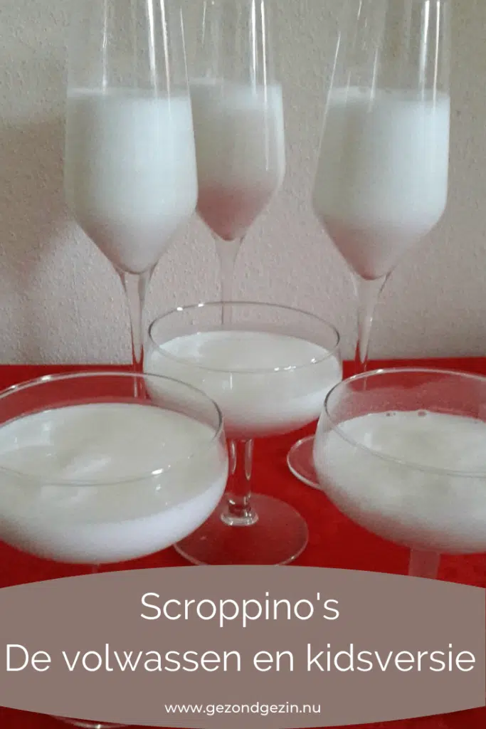 glaasjes Scroppino