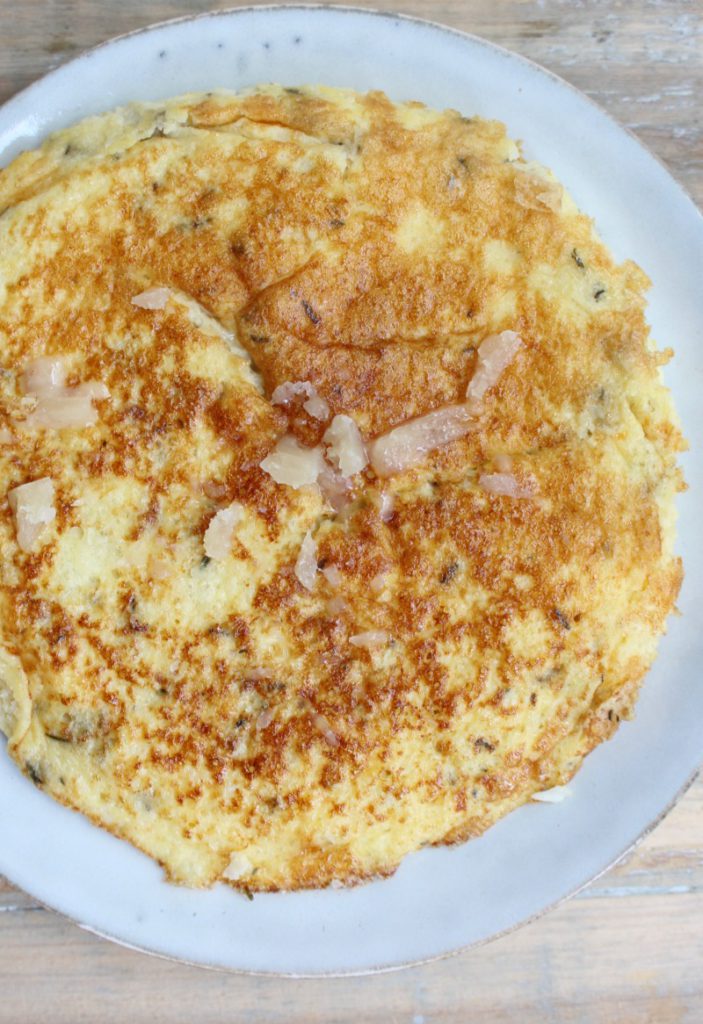 Bloemkoolrijst omelet