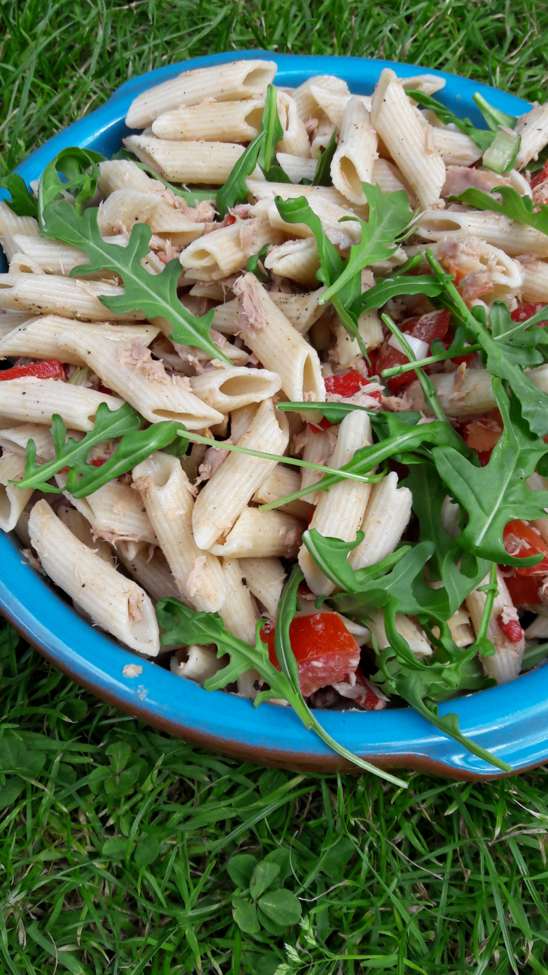 Pastasalade met tonijn