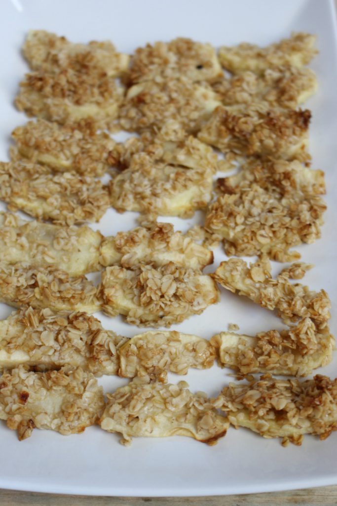 Crunchy appelschijfje