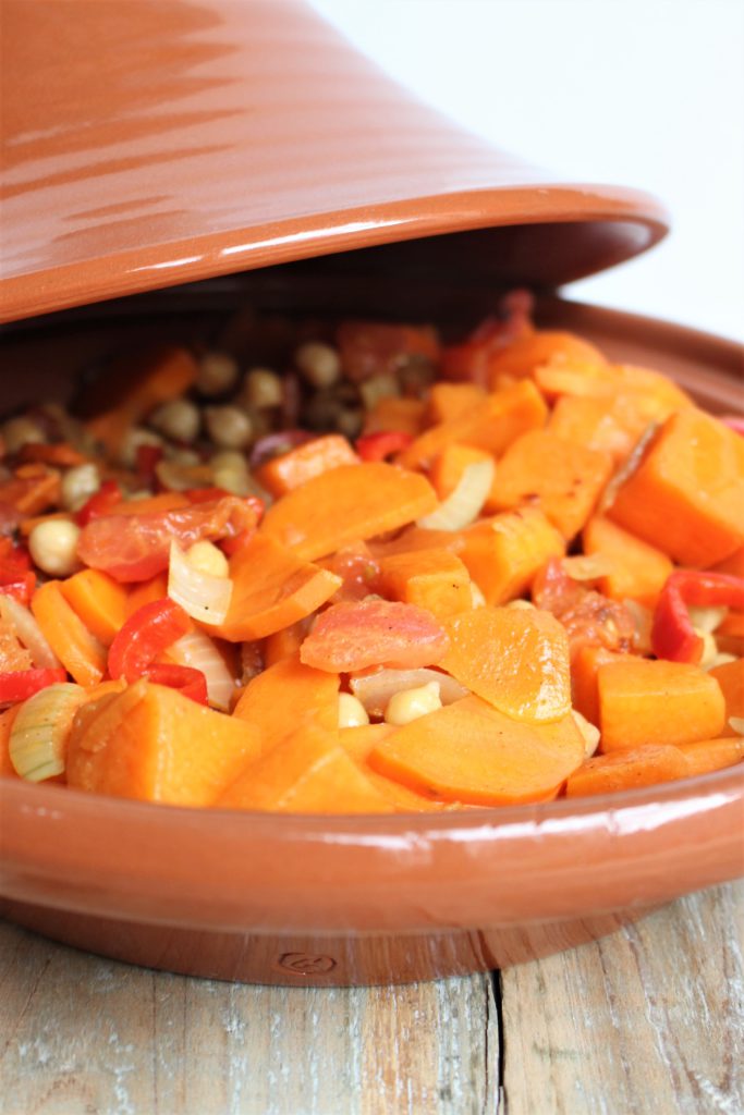 Pompoenstoof in tajine