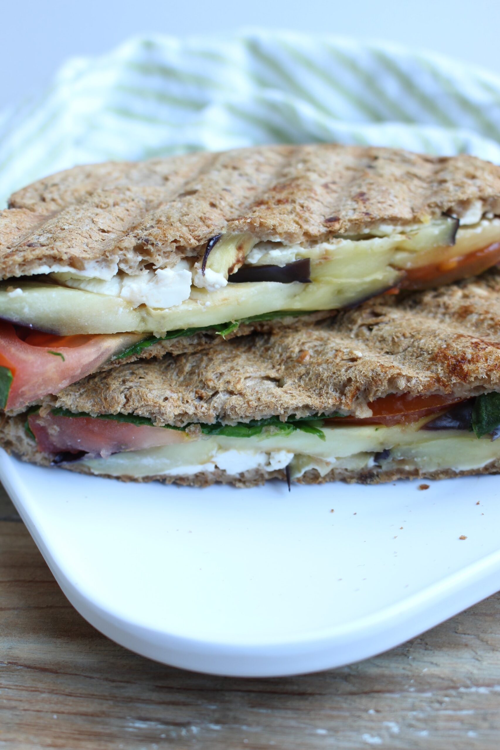 Tosti anders met courgette en feta