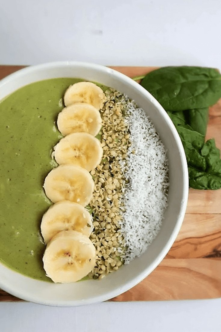 smoothie bowl groen 1