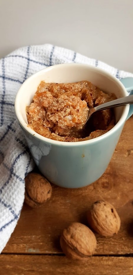 Carrot cake mug cake