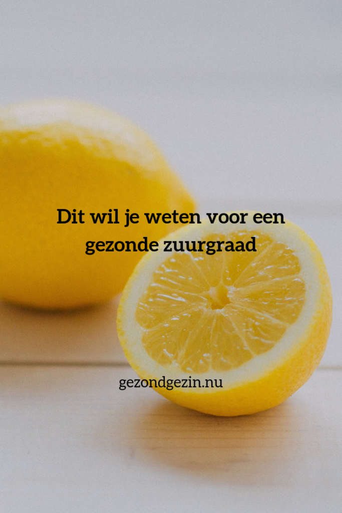 Dit wil je weten voor een gezonde zuurgraad