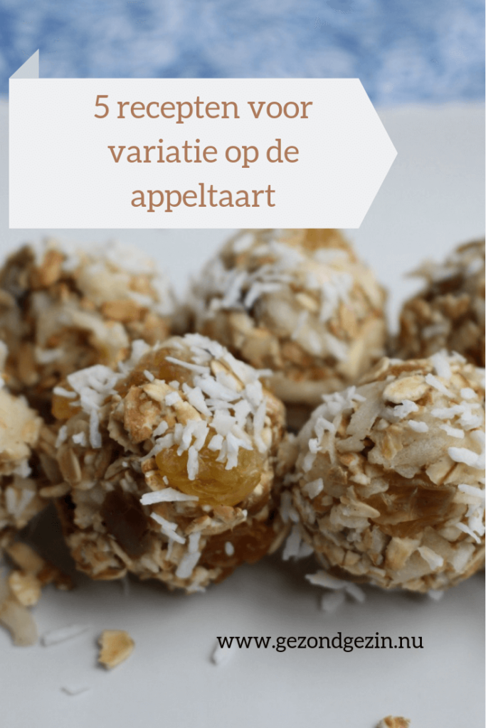 5 recepten geinspireerd op de appeltaart