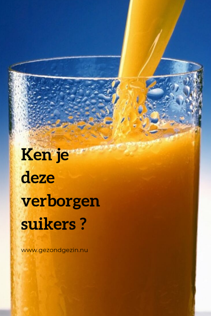 Ken je deze verborgen suikers?