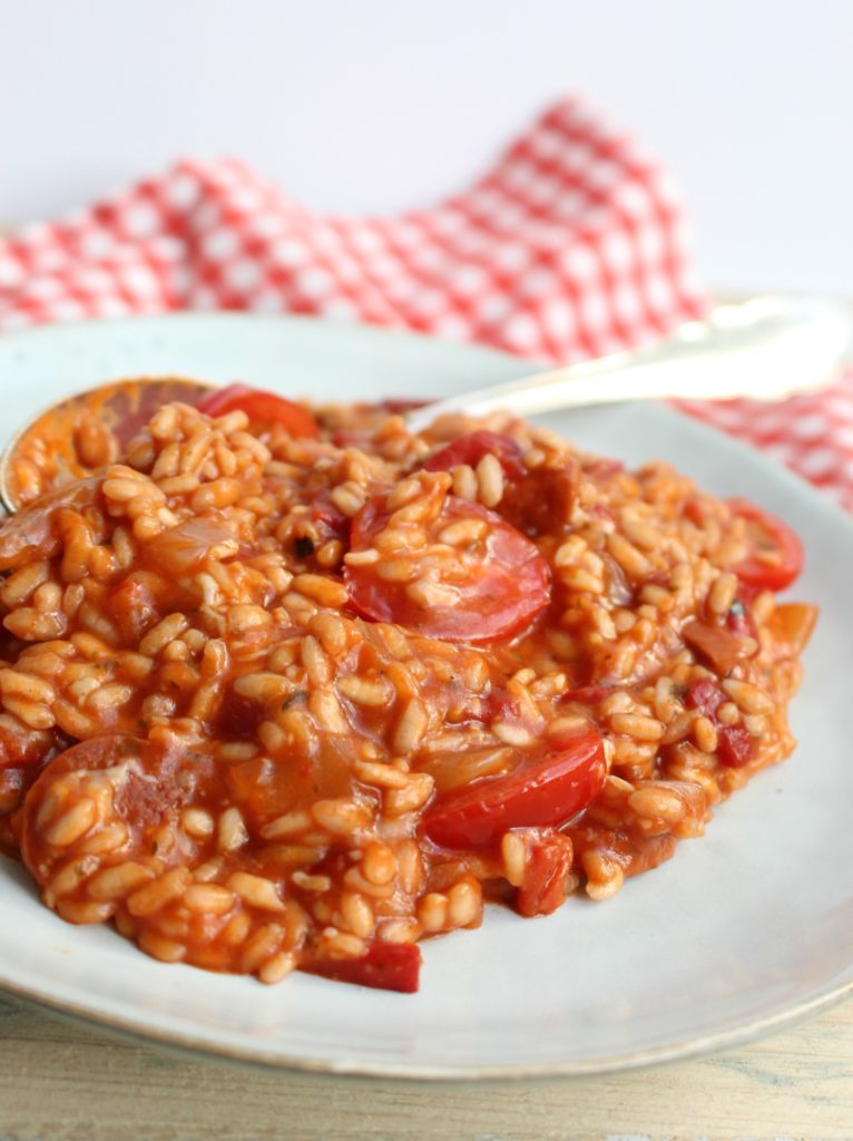 risotto chorizo