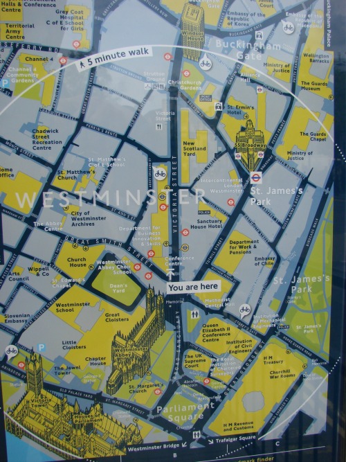 plattegrond van londen