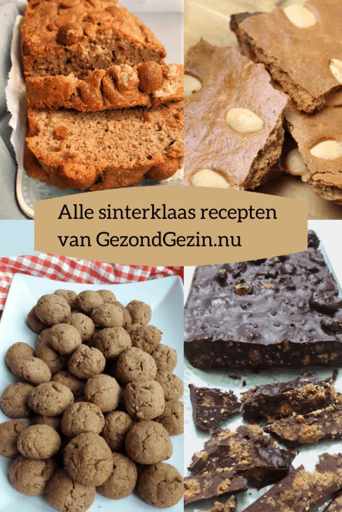 link naar alle sinterklaas recepten van gezondgezin