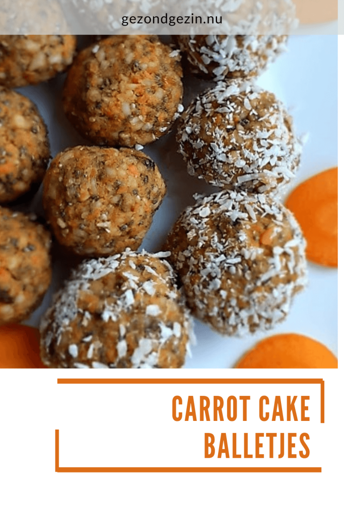 Carrot cake balletjes