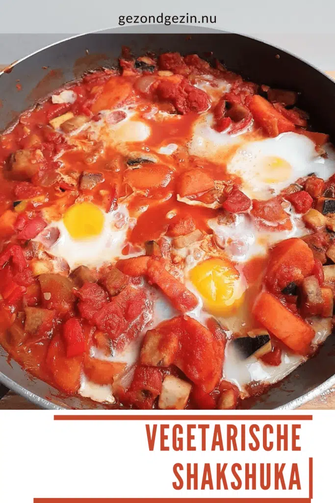 shakshuka in een wokpan