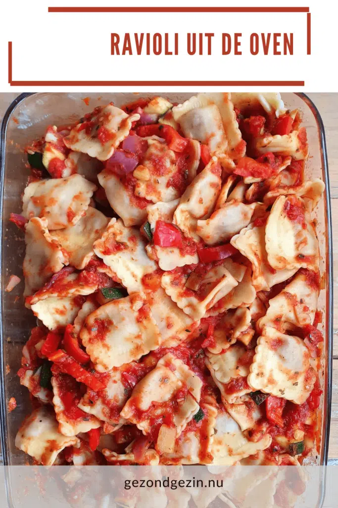 Ravioli uit de oven