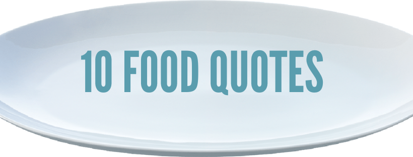 food quotes omslag