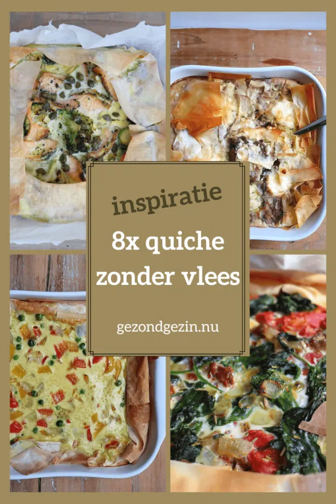 verzameling van quiche recepten