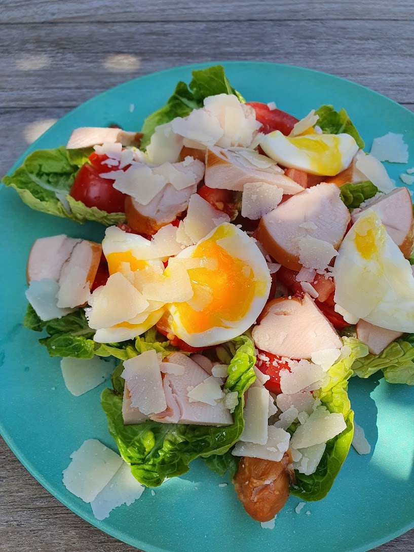 Salade Met Gerookte Kip - GezondGezin.nu