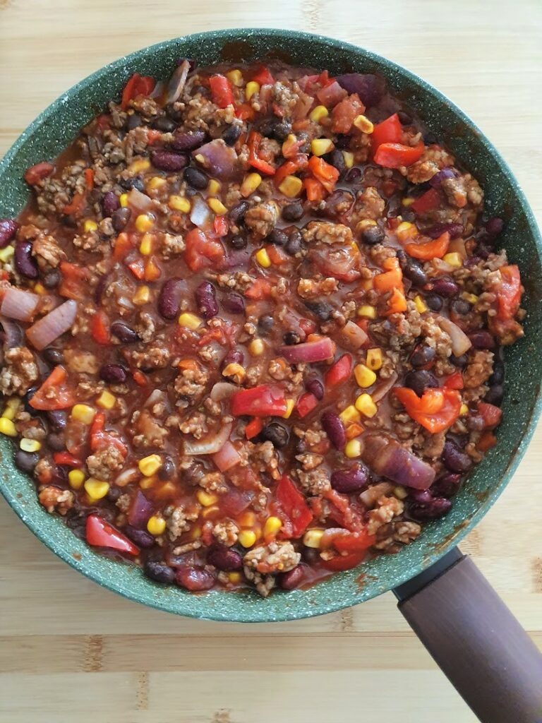 pan chili con carne