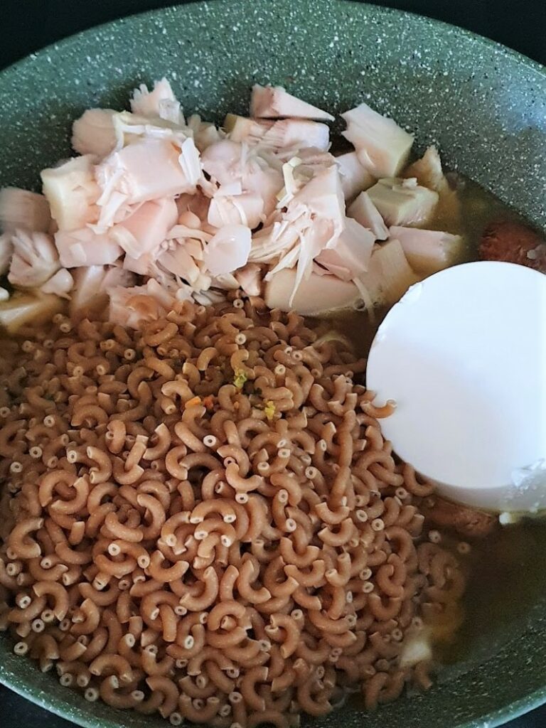 Eenpansgerecht romige pasta 4