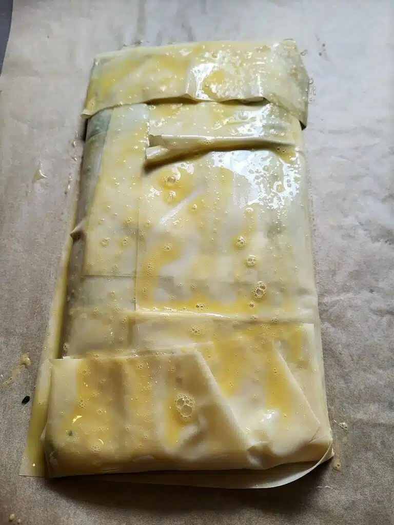 Spinazie feta filodeegpakketje 3