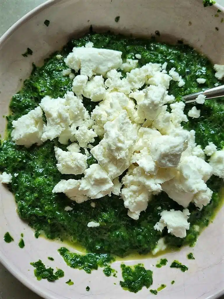 Spinazie feta filodeegpakketje 5
