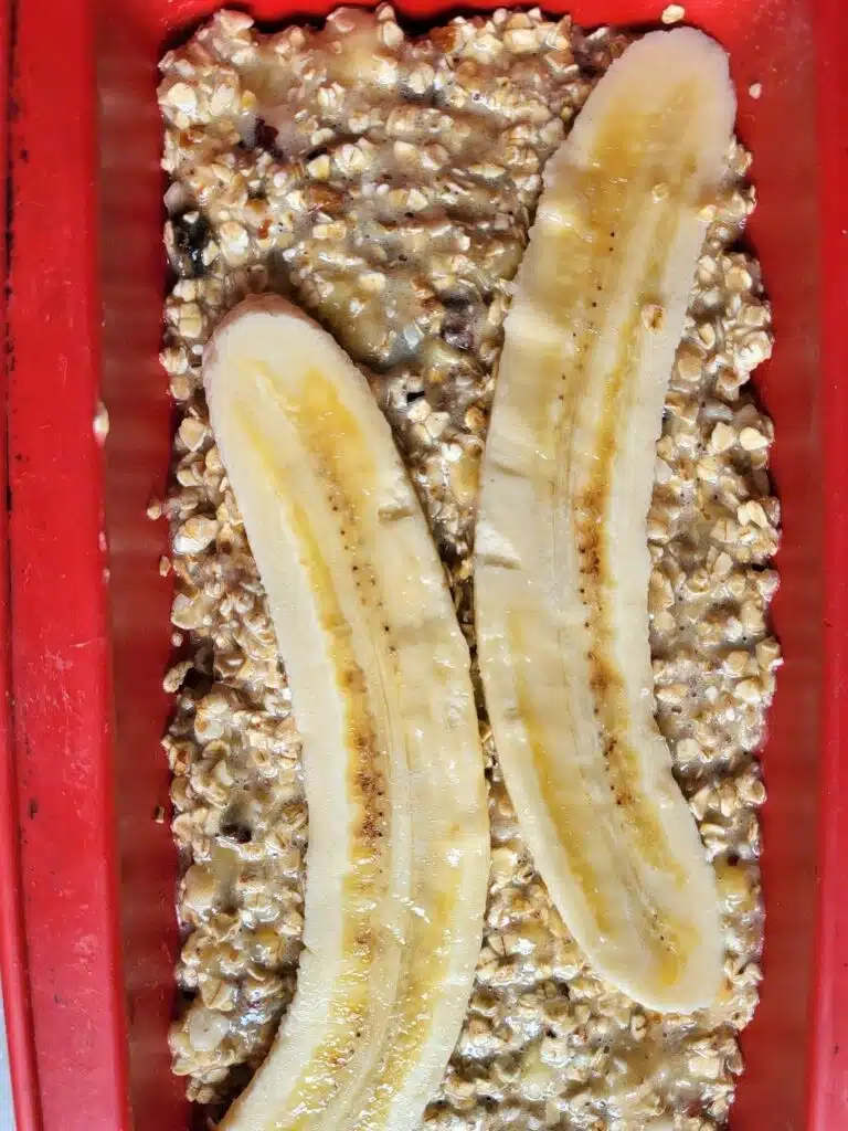 bananenbrood voordat hij in de oven gaat