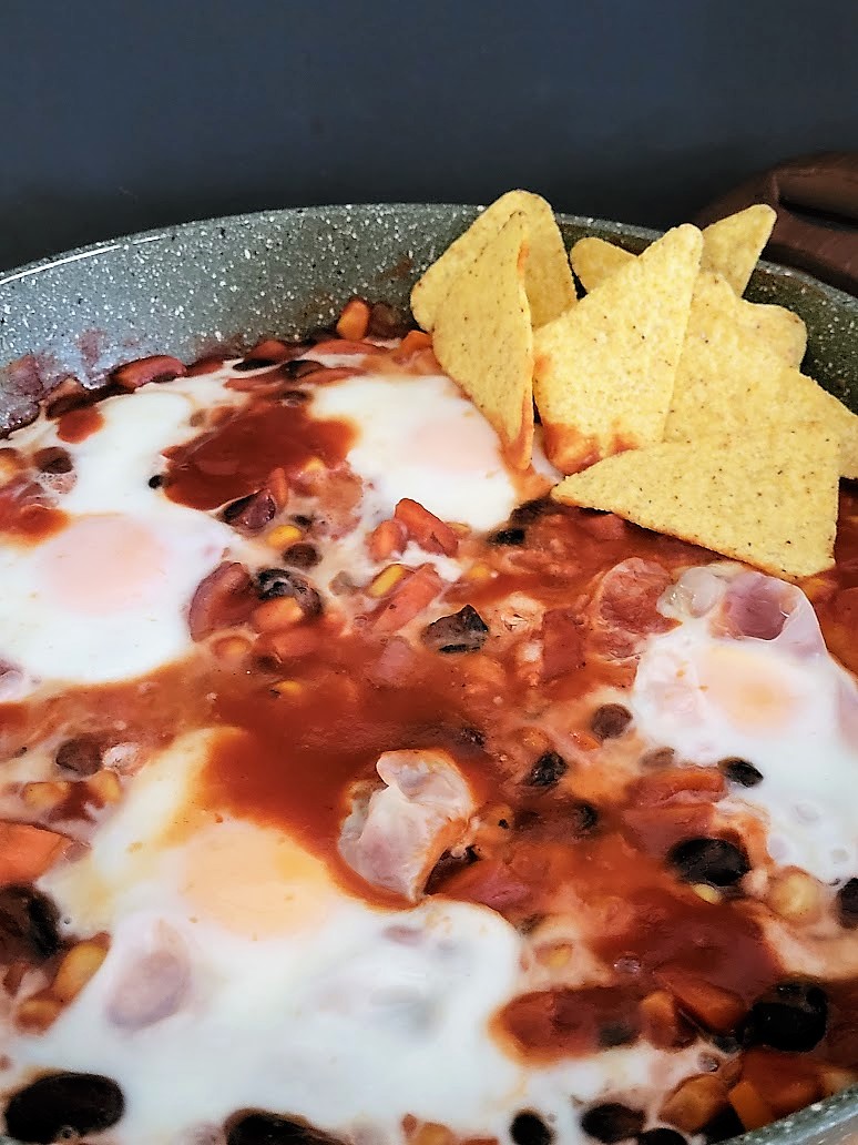 Mexicaanse shakshuka (vegetarisch)