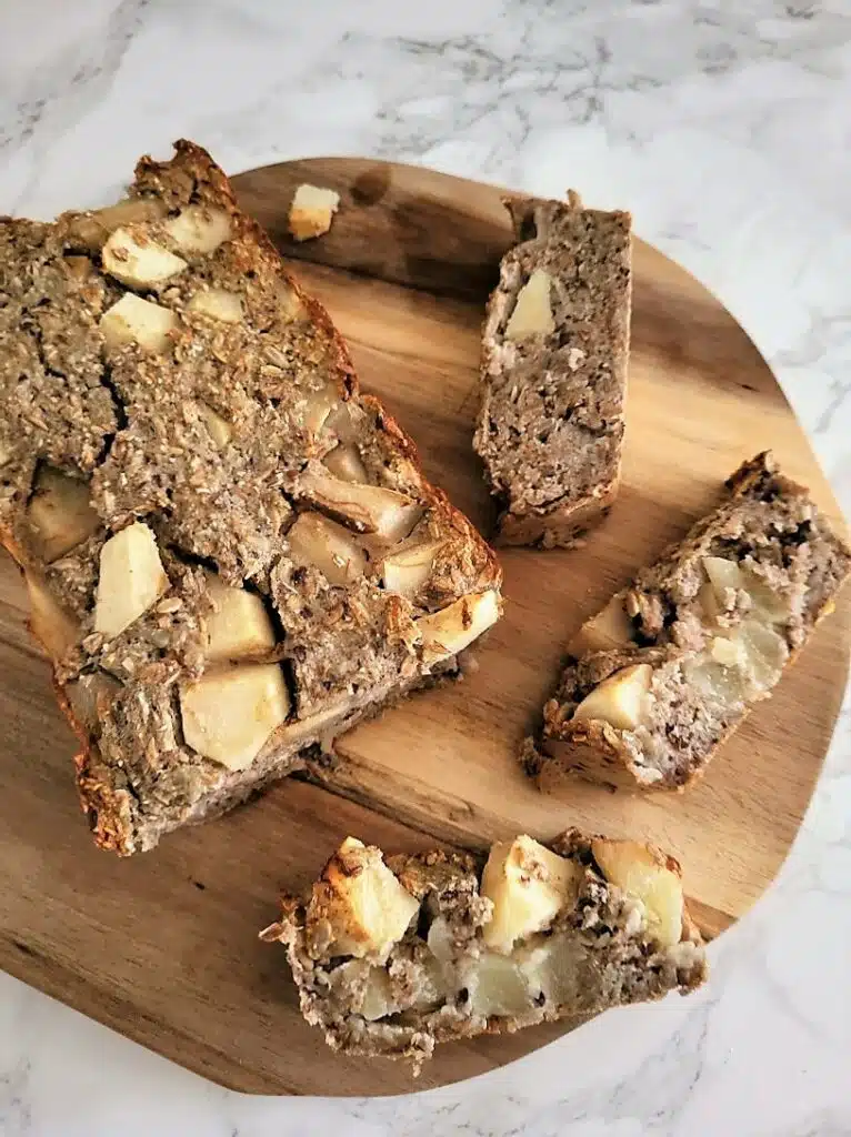 ontbijtcake met appel en peer