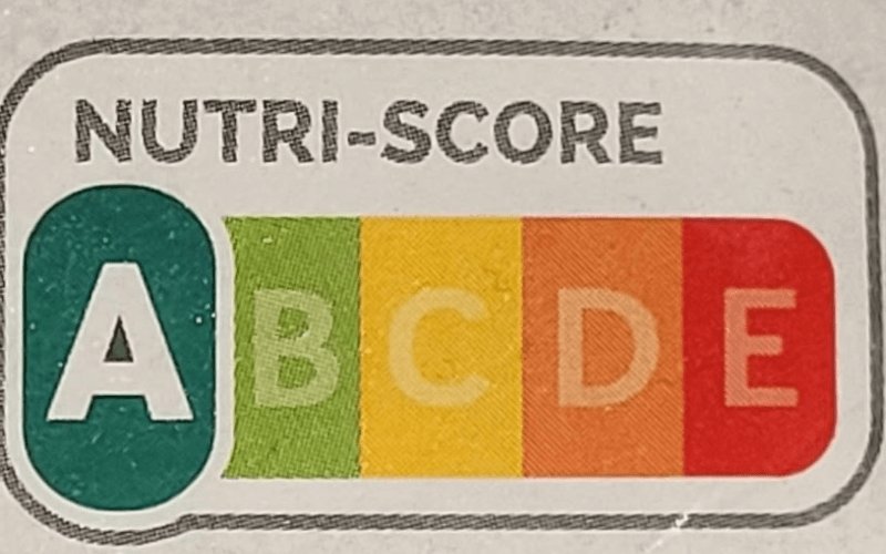 nutri score met een groene A