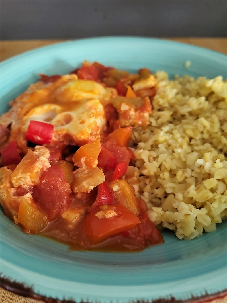 bulgur met shakshuka