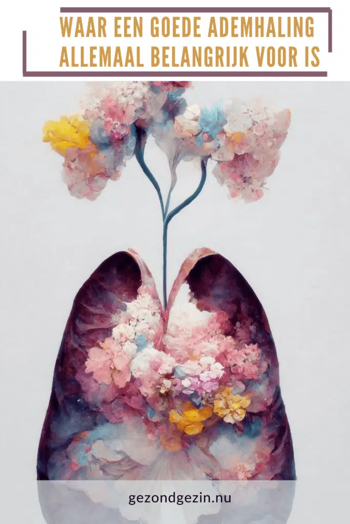 longen afgebeeld als bloemen