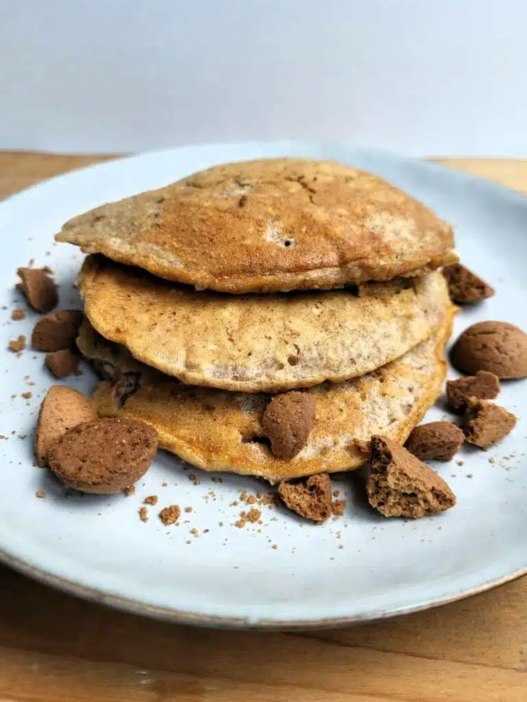 Sinterklaas pannenkoek met kruidnoten