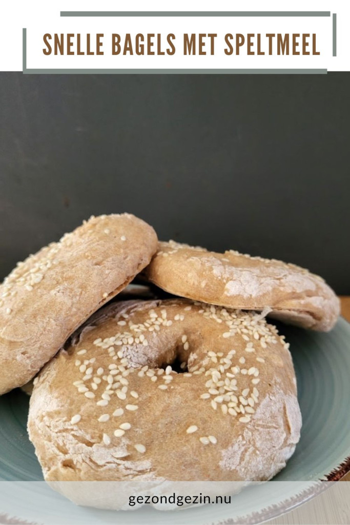 stapeltje bagels