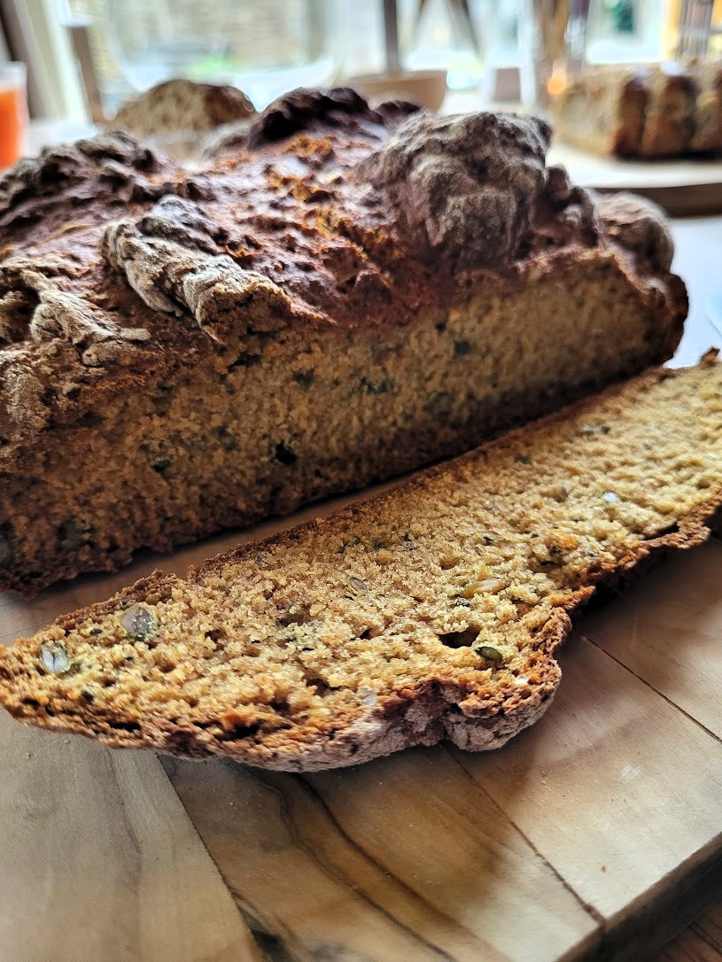 sodabrood met plakje brood