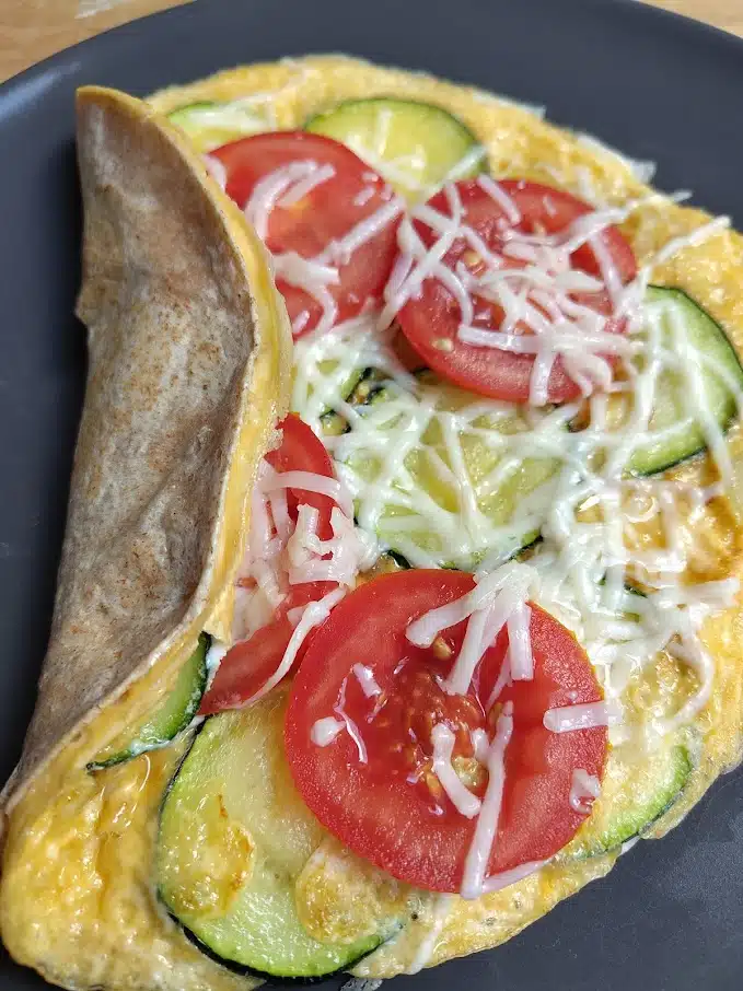 tortilla omelet wrap