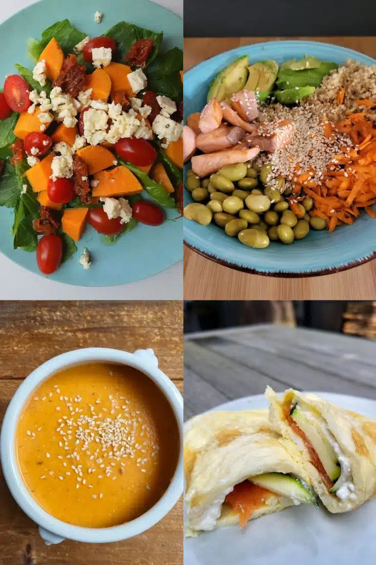 4 gerechten voor de broodloze lunch