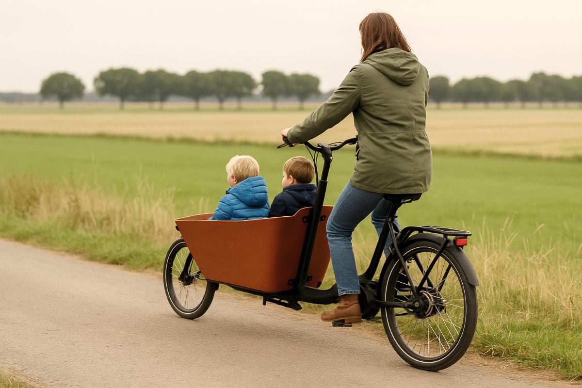 bakfiets gezin